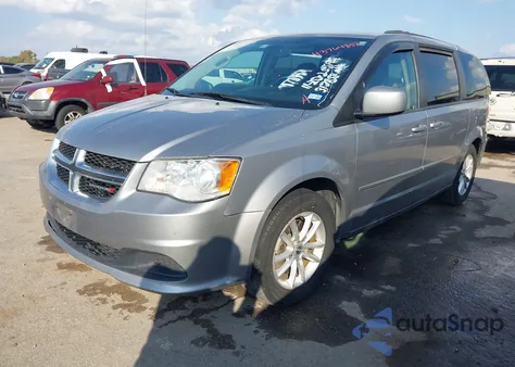 2016 Dodge Grand Caravan Sxt z USA, uszkodzony, nr VIN 2C4RDGCG6GR317858